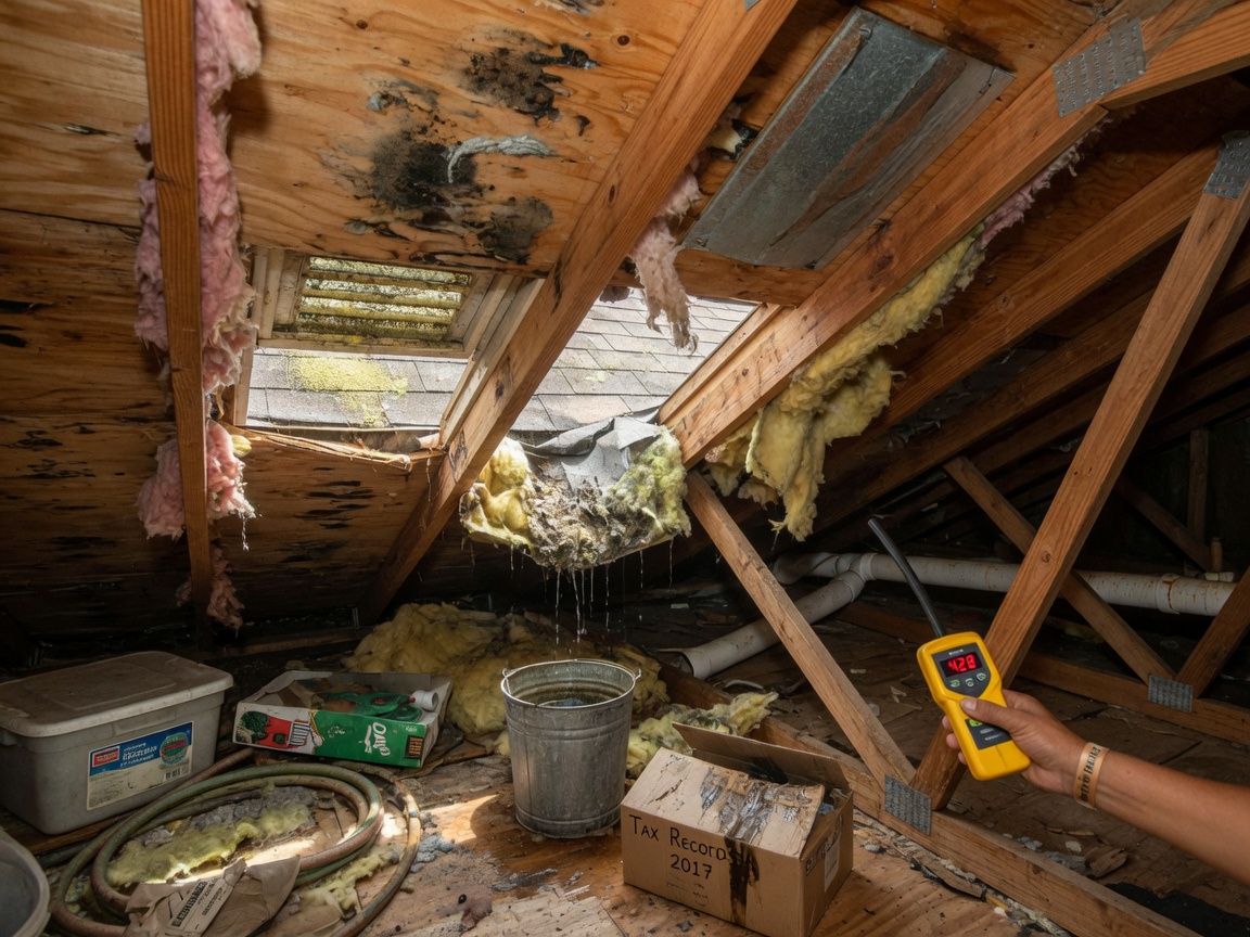 Local Considerations for Attic Water Damage in Florida Homes