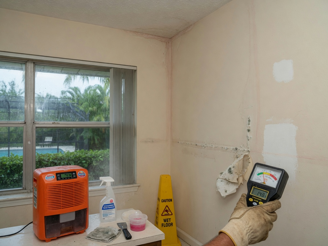Preventing Mold Growth After Minor Leaks in Florida Humidity