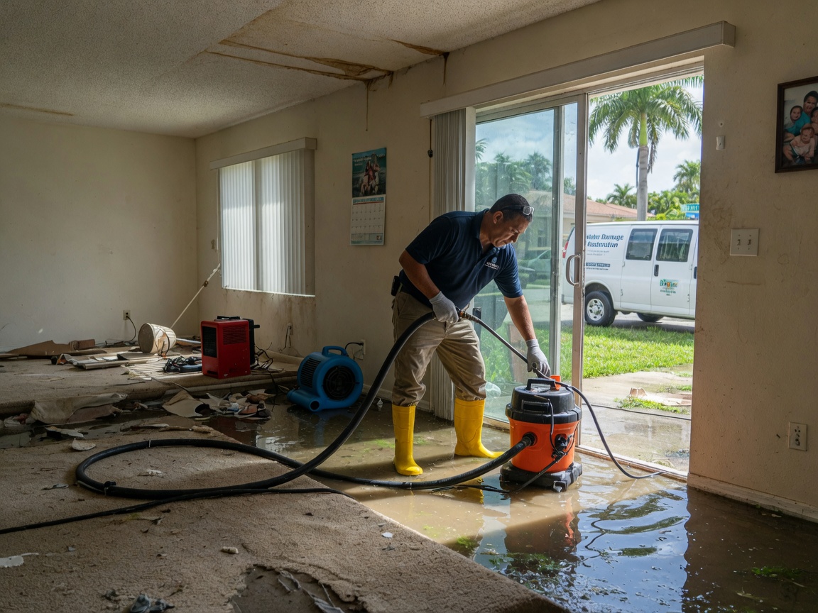 Water Damage by  Water Damage Pros LLC in Davie, FL