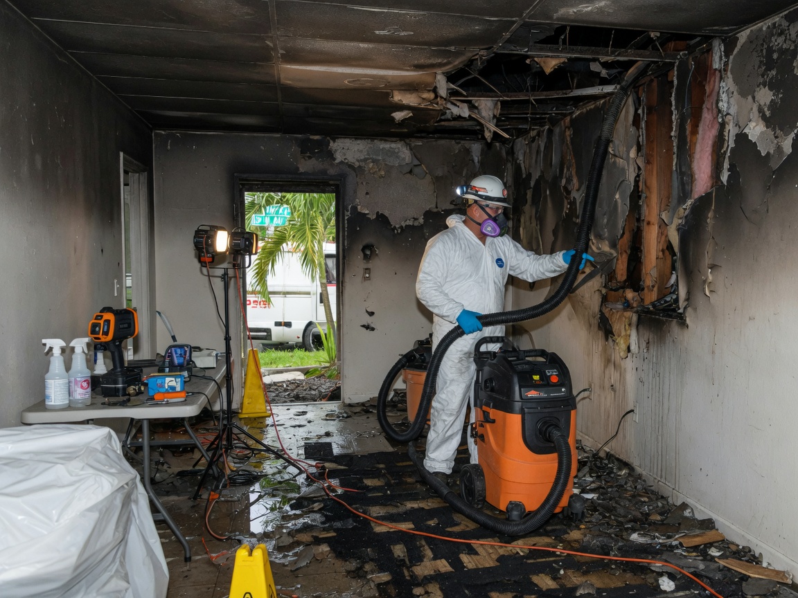 Fire Damage Restoration in Davie, FL