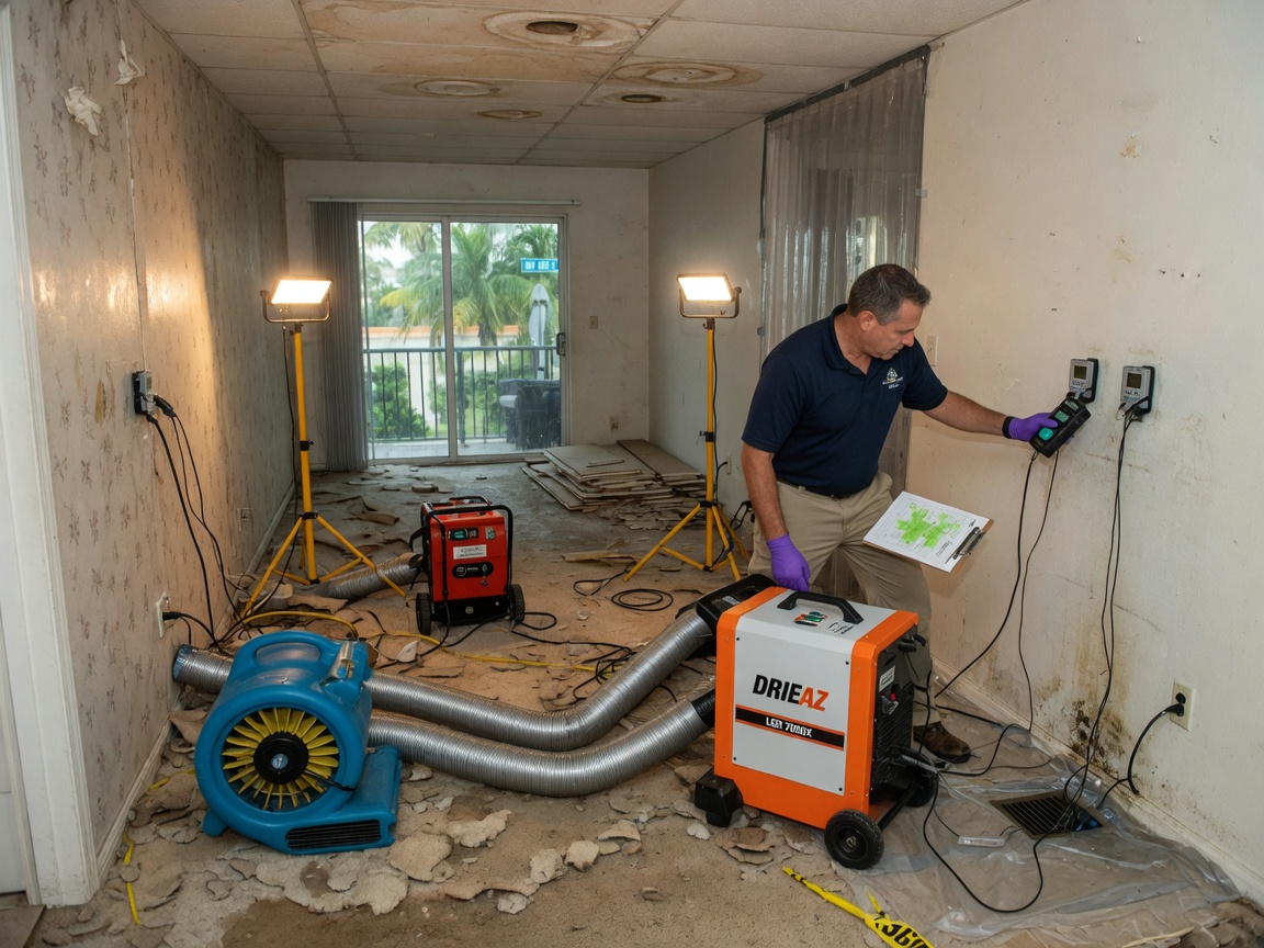 Structural Drying Services in Davie, FL